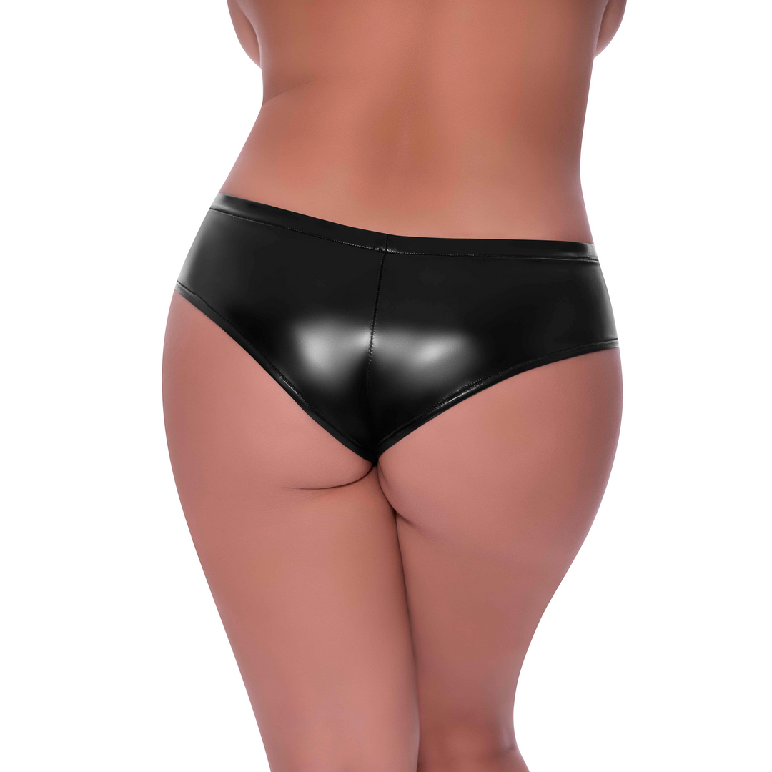Low Rise Boy Short – 2X – Black