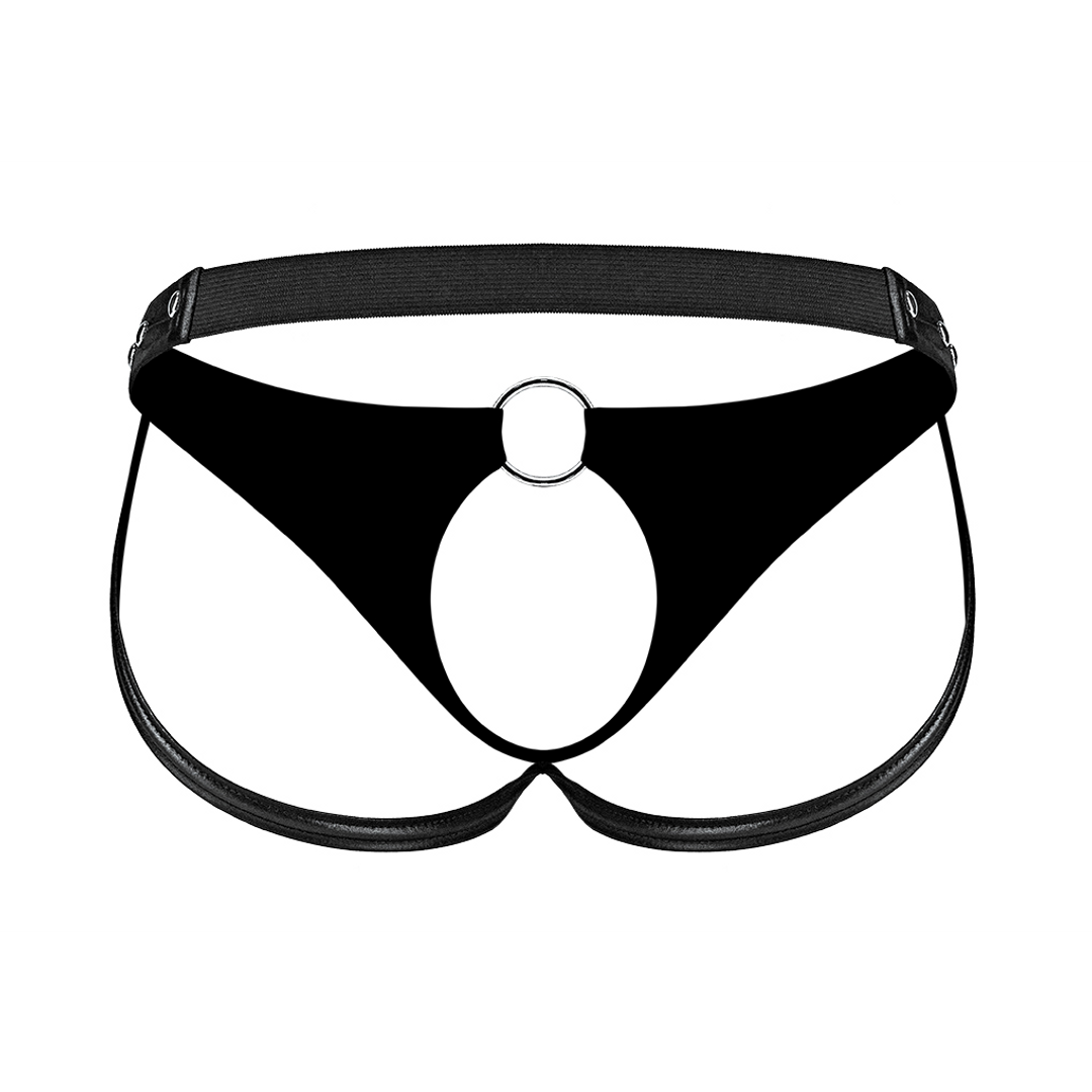 Cyclops – Crotchless Jock – S/M – Zwart