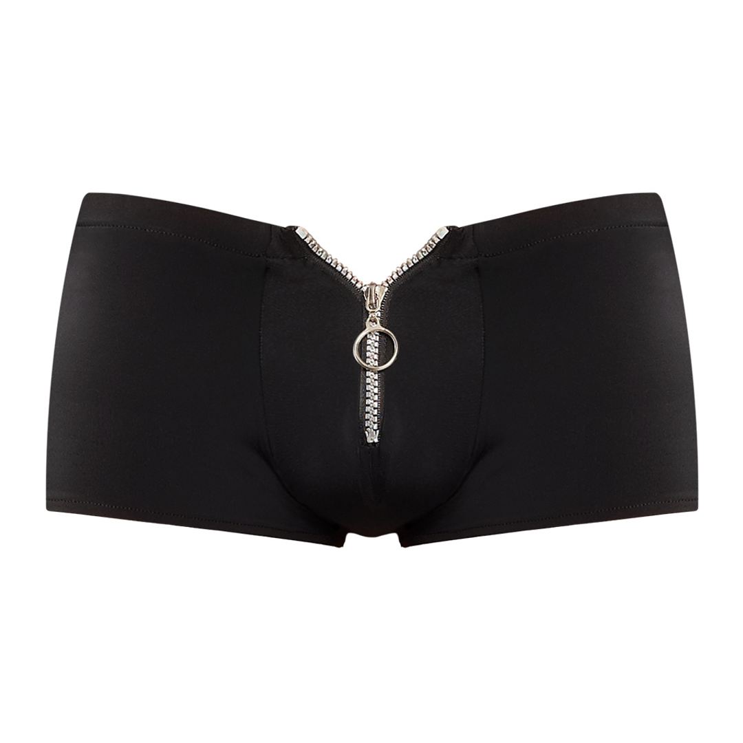 Shorts met Rits – L/XL – Zwart