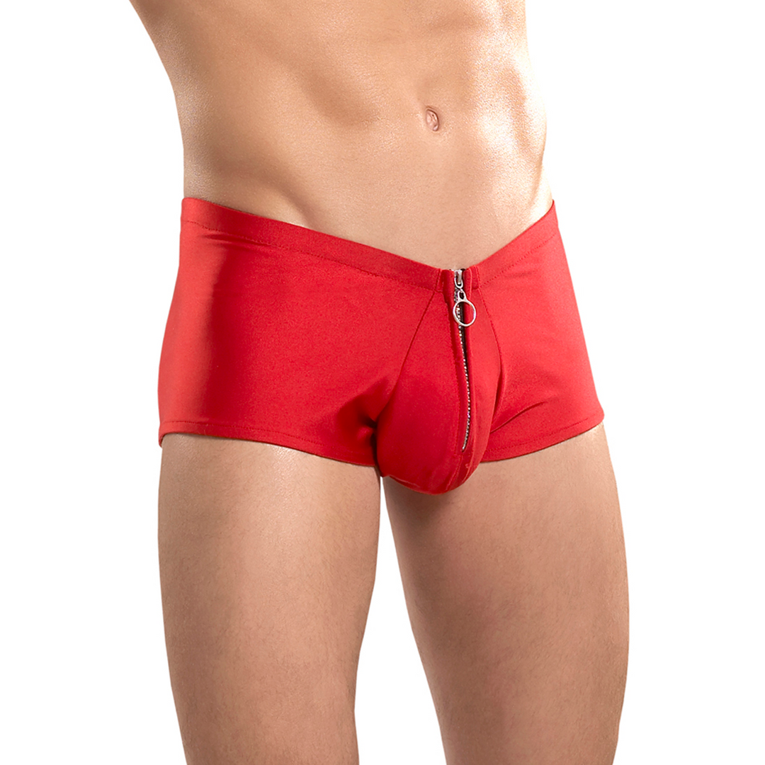 Shorts met rits – L/XL – Rood