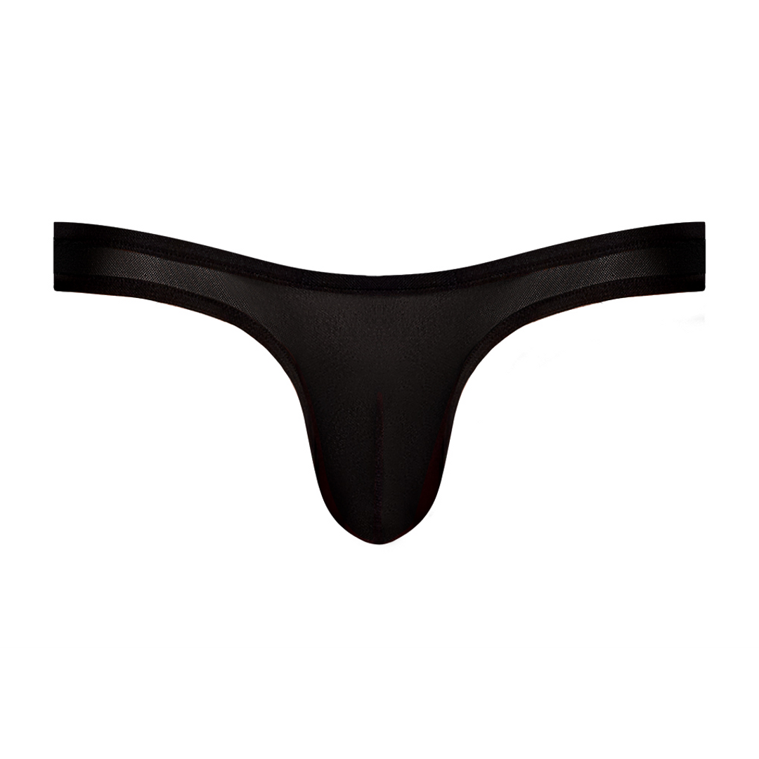 Braziliaanse Pouch Bikini – M – Zwart