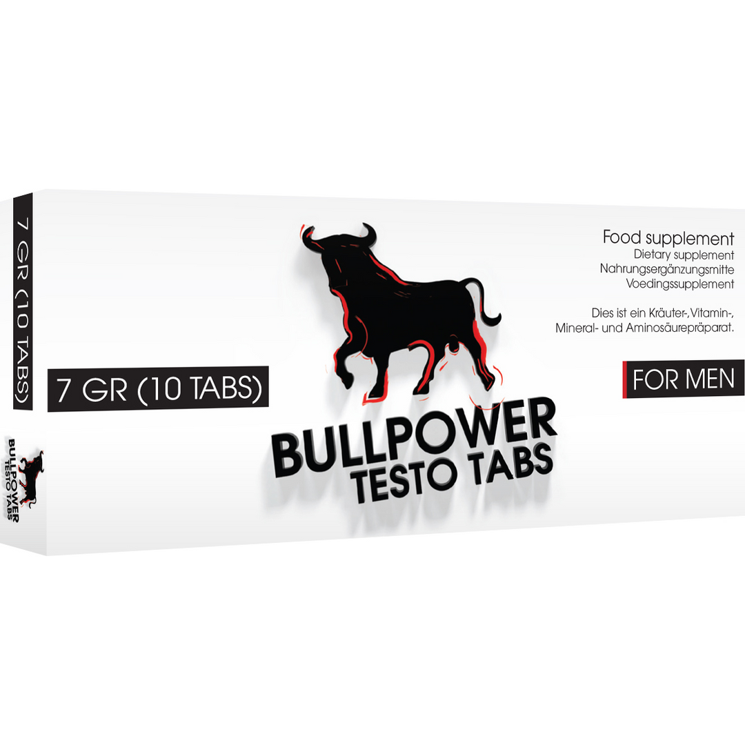 Bull Power Testo Tabs – Stimulerende Tabletten