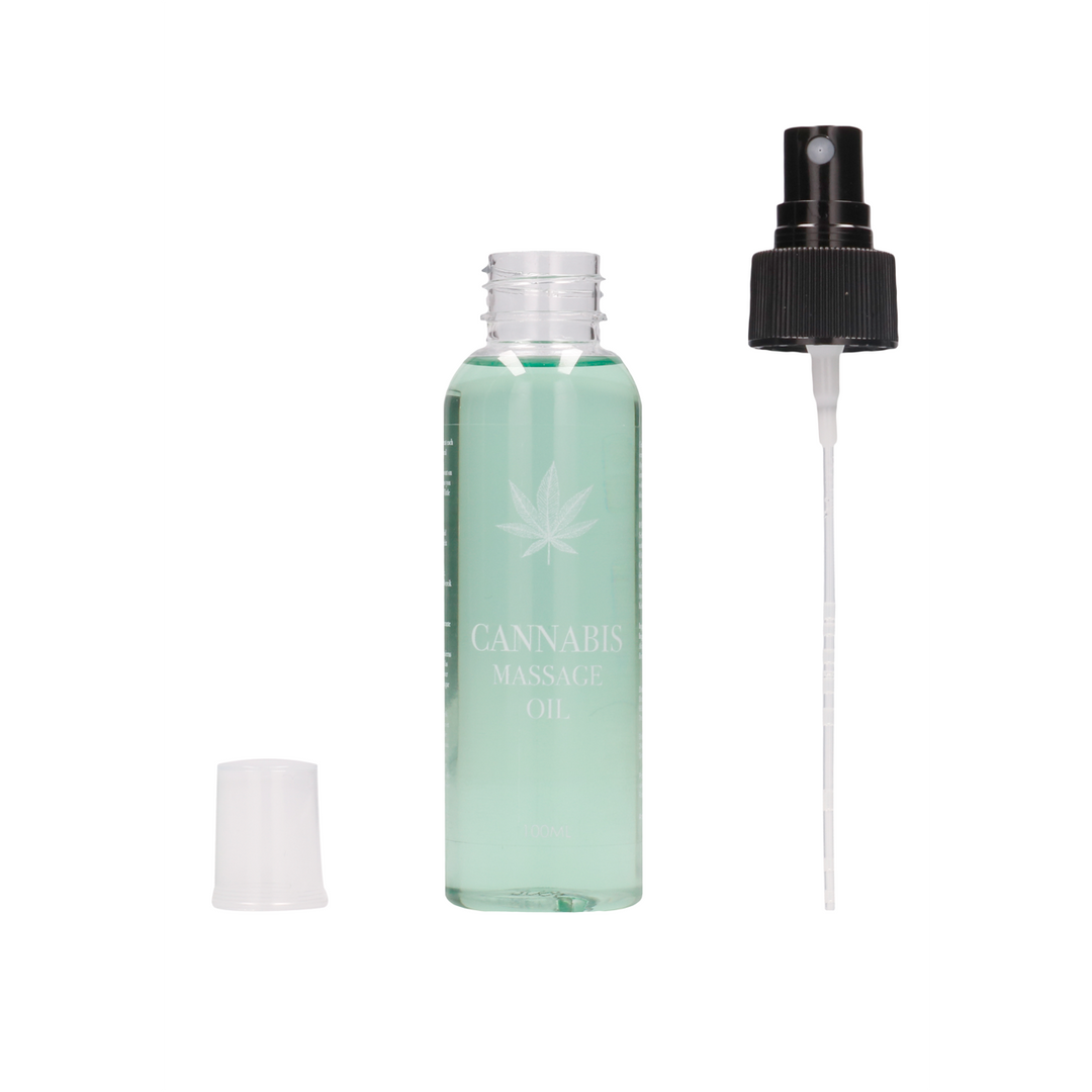 Cannabis Massageolie – 3 fl oz / 100 ml