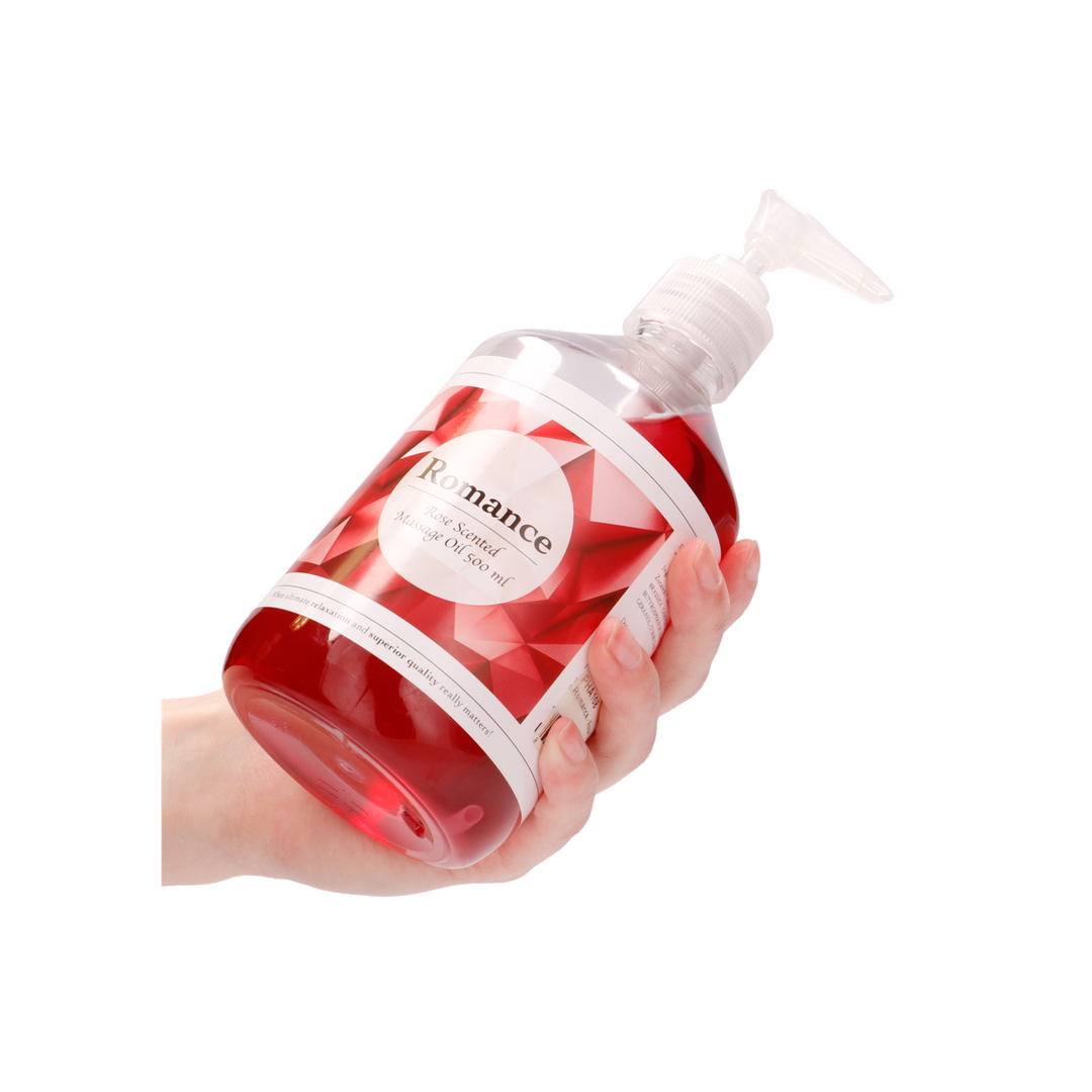 Romance – Massageolie – Rozengeur – 17 fl oz / 500 ml