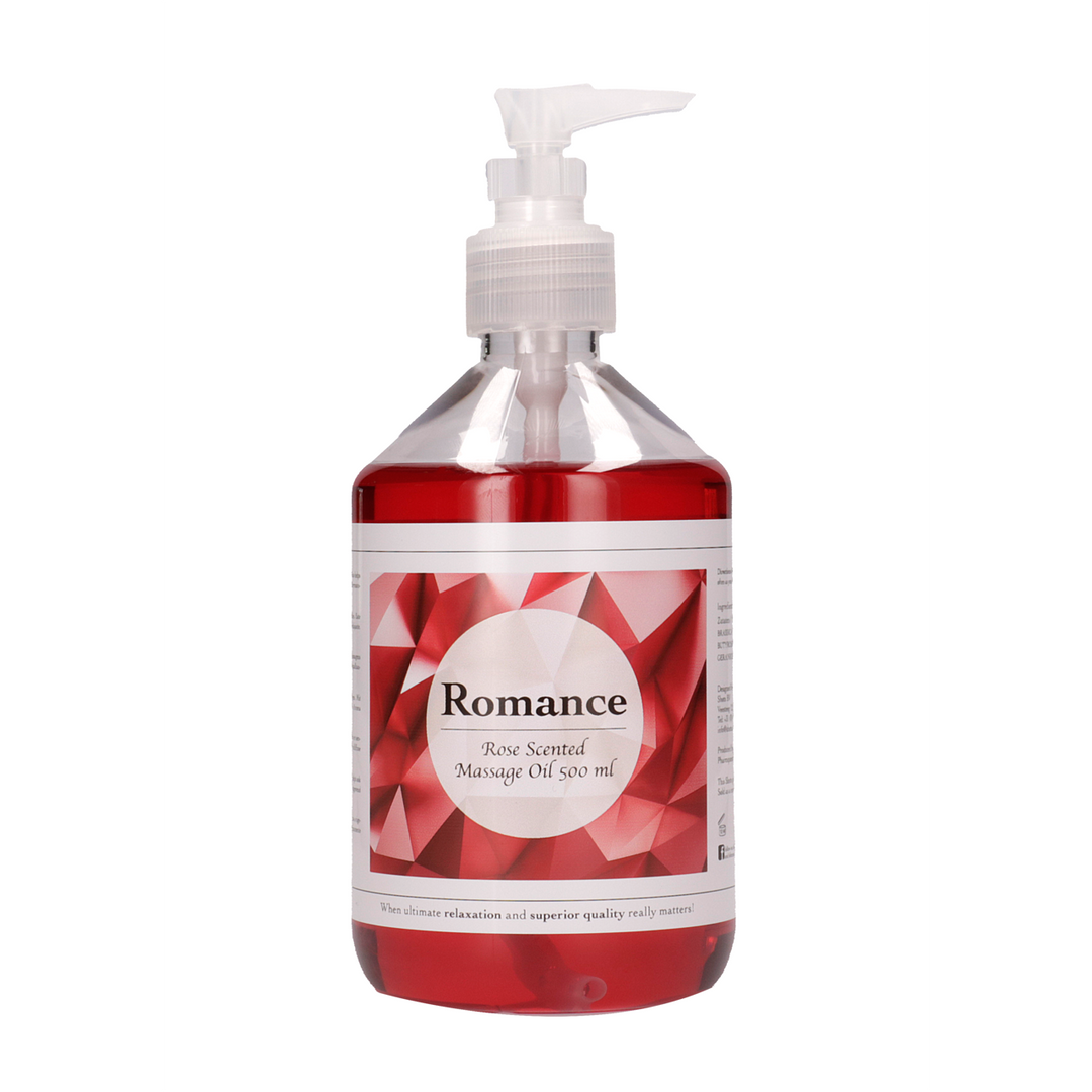 Romance – Massageolie – Rozengeur – 17 fl oz / 500 ml