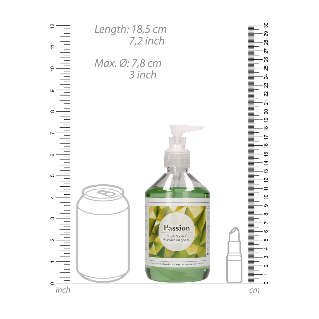Passion – Massage Olie – Appelgeur – 17 fl oz / 500 ml