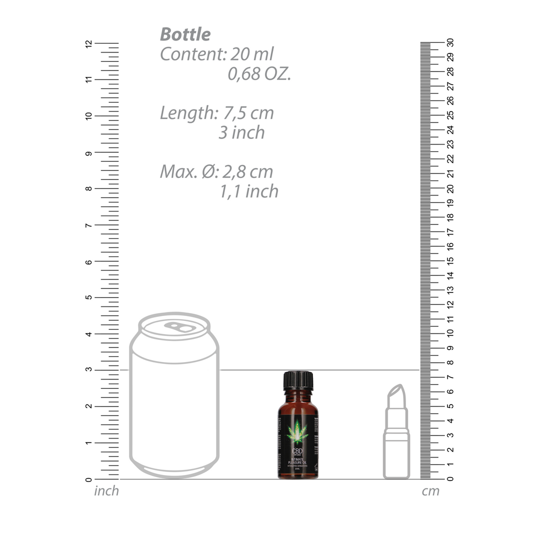 CBD Intimate Pleasure Oil – 0,7 fl oz / 20 ml