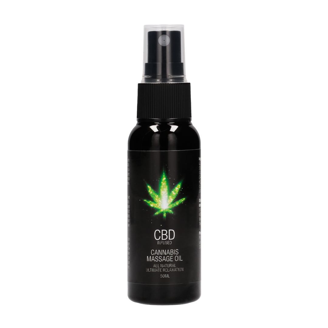 CBD Cannabis Massageolie – 2 fl oz / 50 ml