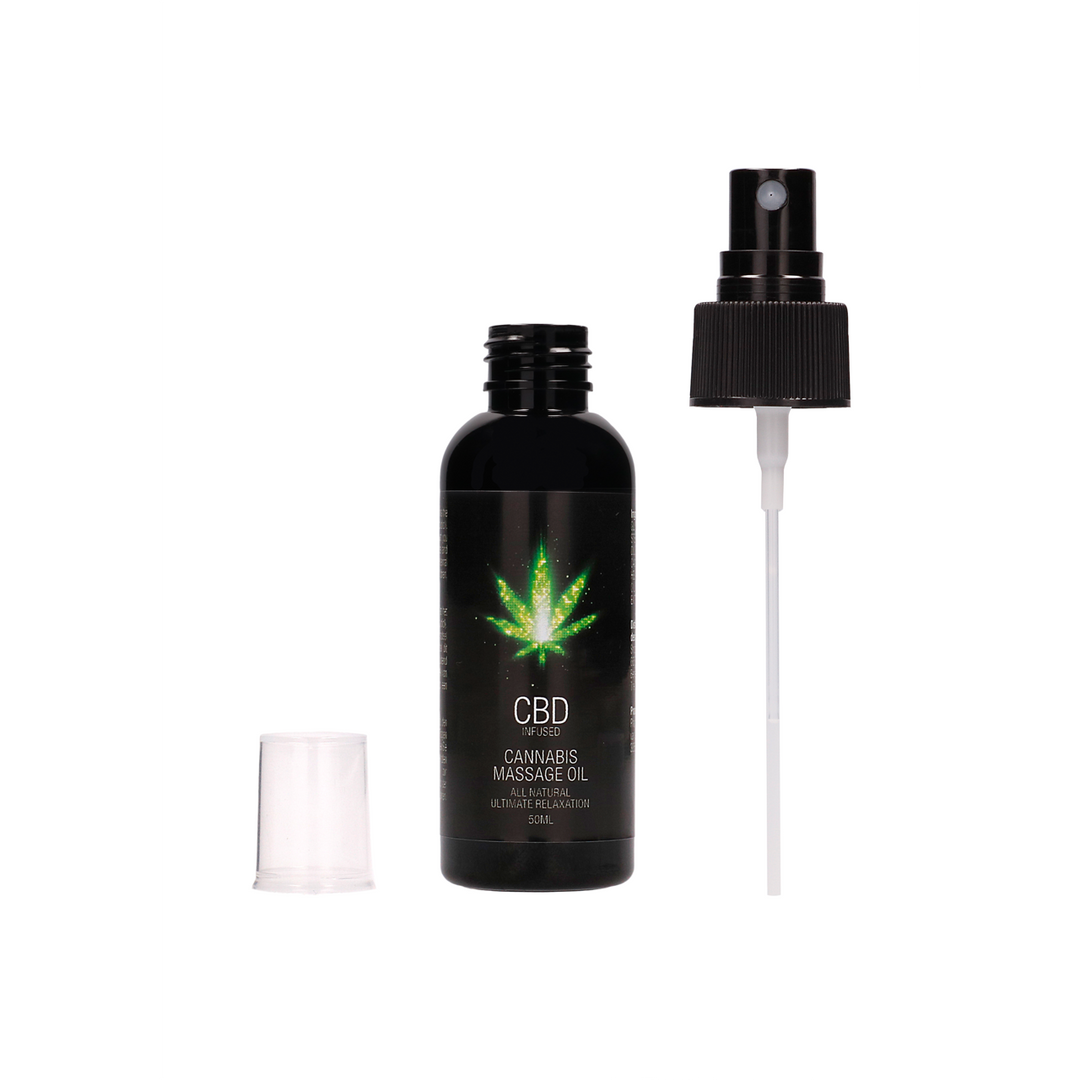 CBD Cannabis Massageolie – 2 fl oz / 50 ml