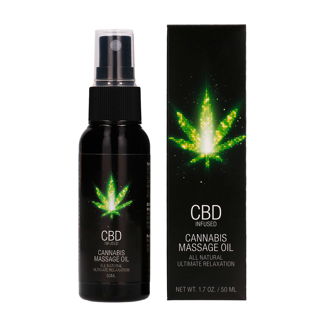 CBD Cannabis Massageolie – 2 fl oz / 50 ml