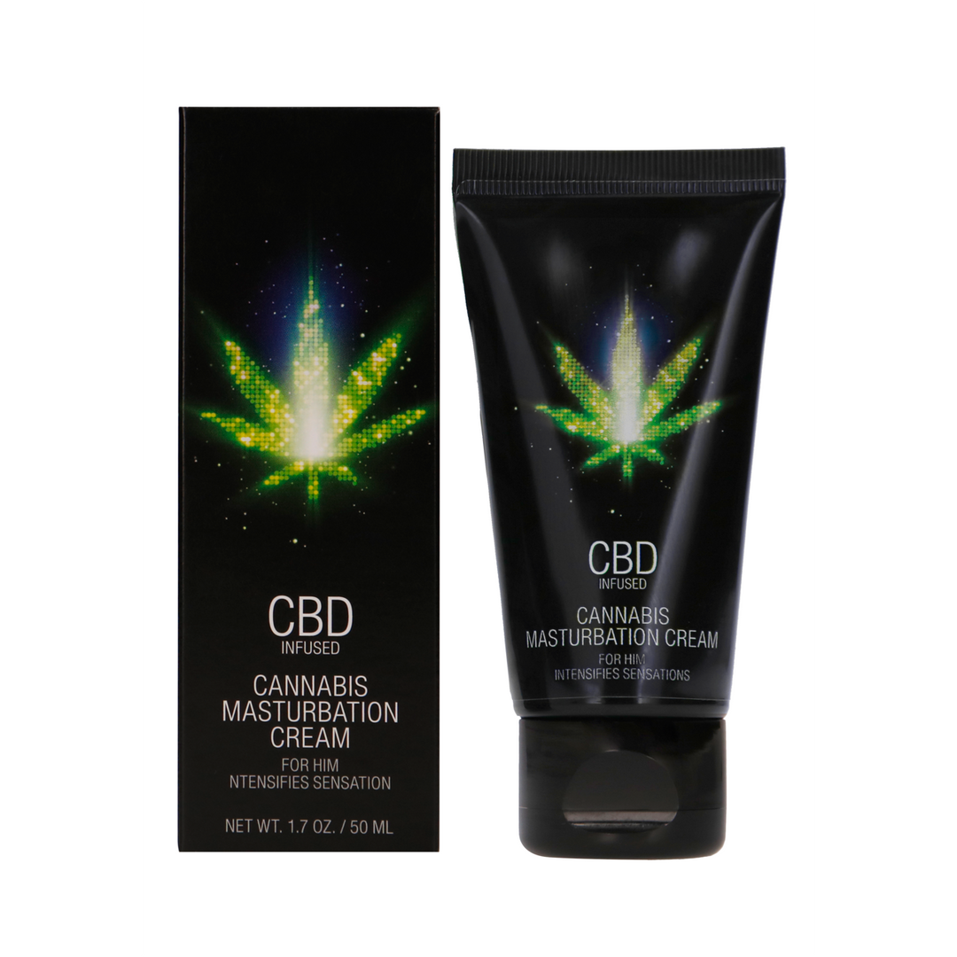 CBD Cannabis Masturbatiecrème voor Hem – 2 fl oz / 50 ml