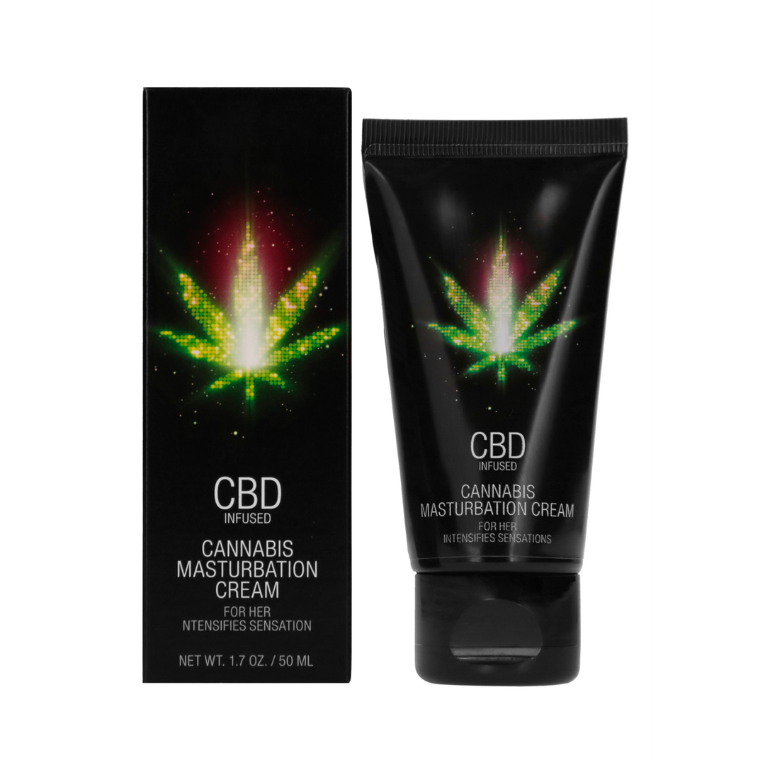 CBD Cannabis Masturbatiecrème Voor Haar – 2 fl oz / 50 ml