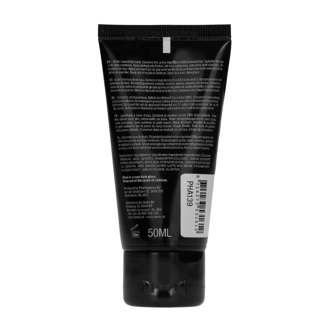 CBD Numbing Lubricant – 2 fl oz / 50 ml
