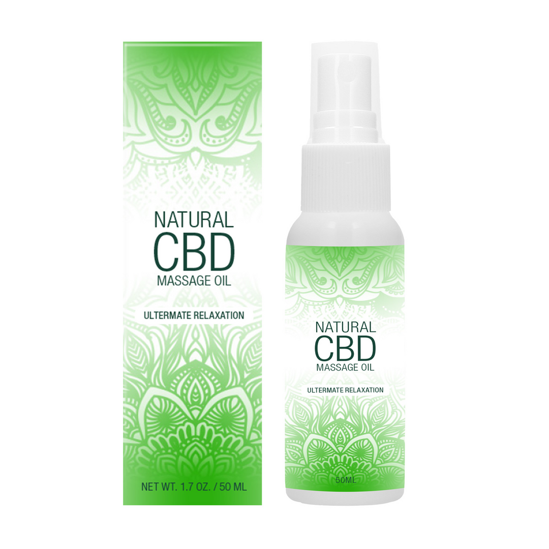Natuurlijke CBD – Massageolie – 2 fl oz / 50 ml