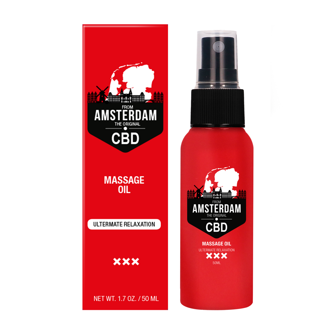 Originele CBD uit Amsterdam – Massageolie – 2 fl oz / 50 ml