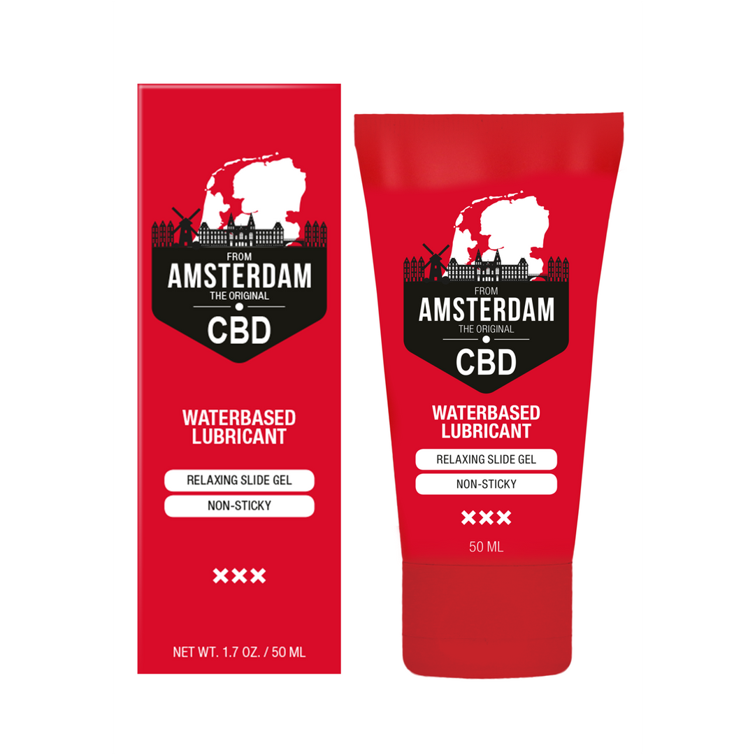 Originele CBD uit Amsterdam – Waterbasis Glijmiddel – 2 fl oz / 50 ml