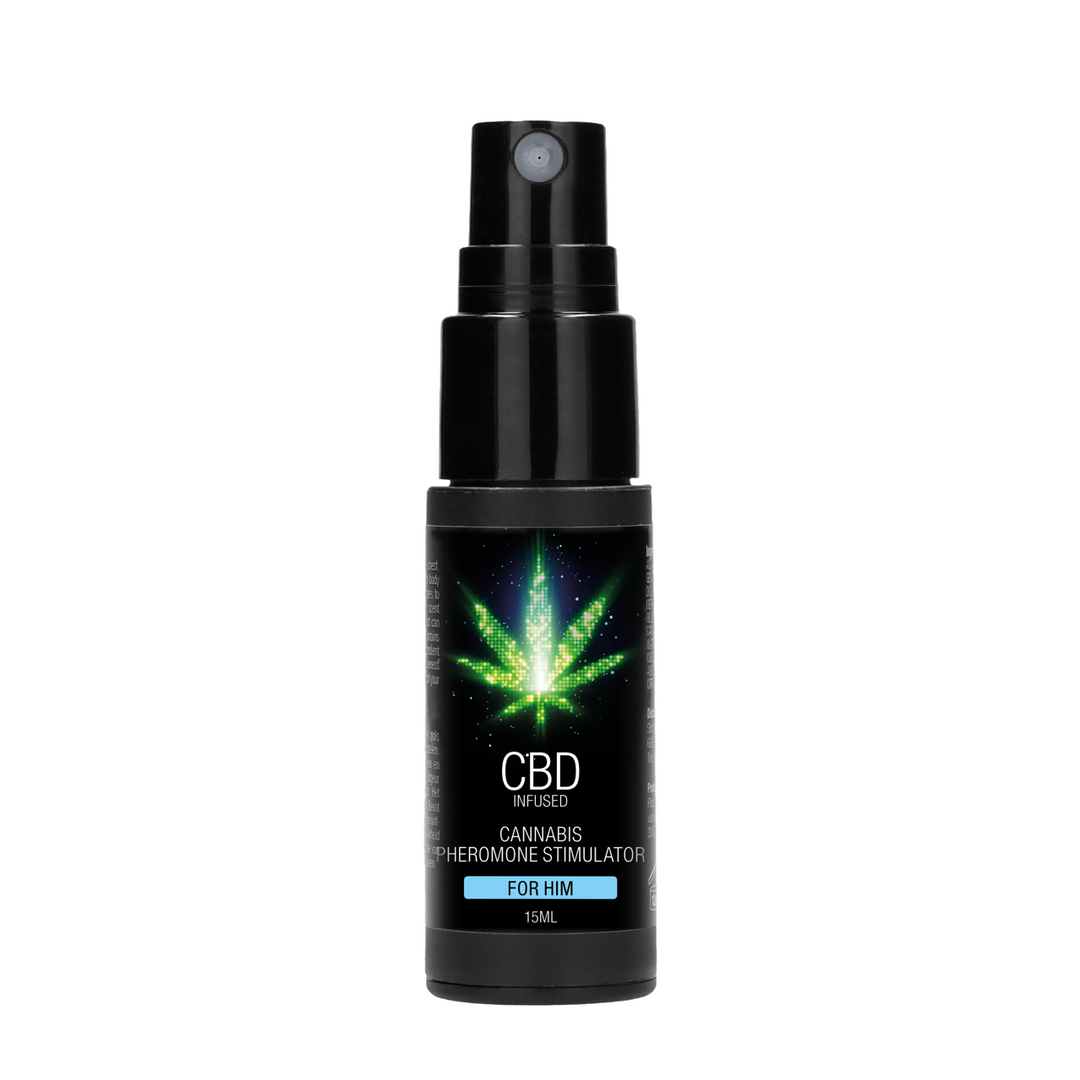CBD Cannabis Pheromone Stimulator Voor Hem – 0,5 fl oz / 15 ml