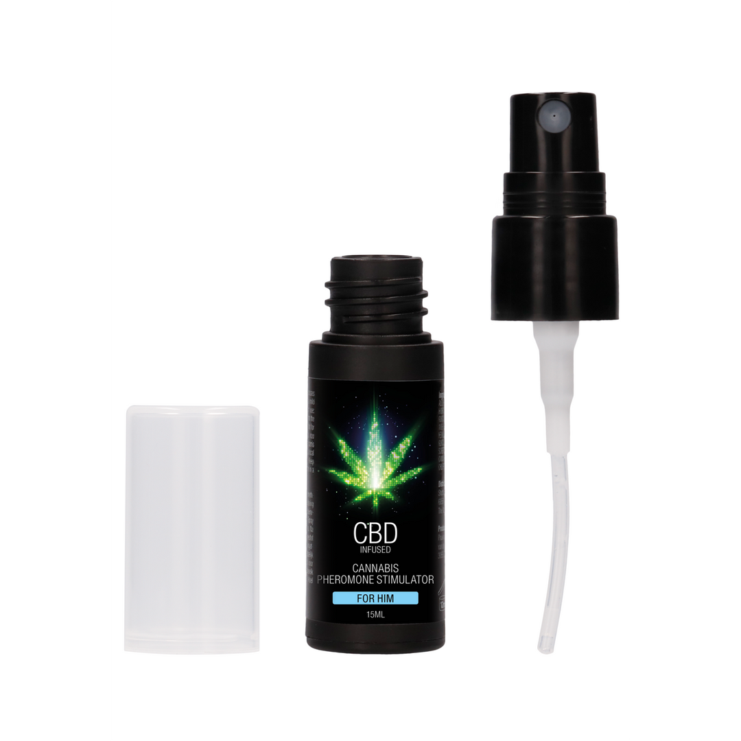 CBD Cannabis Pheromone Stimulator Voor Hem – 0,5 fl oz / 15 ml