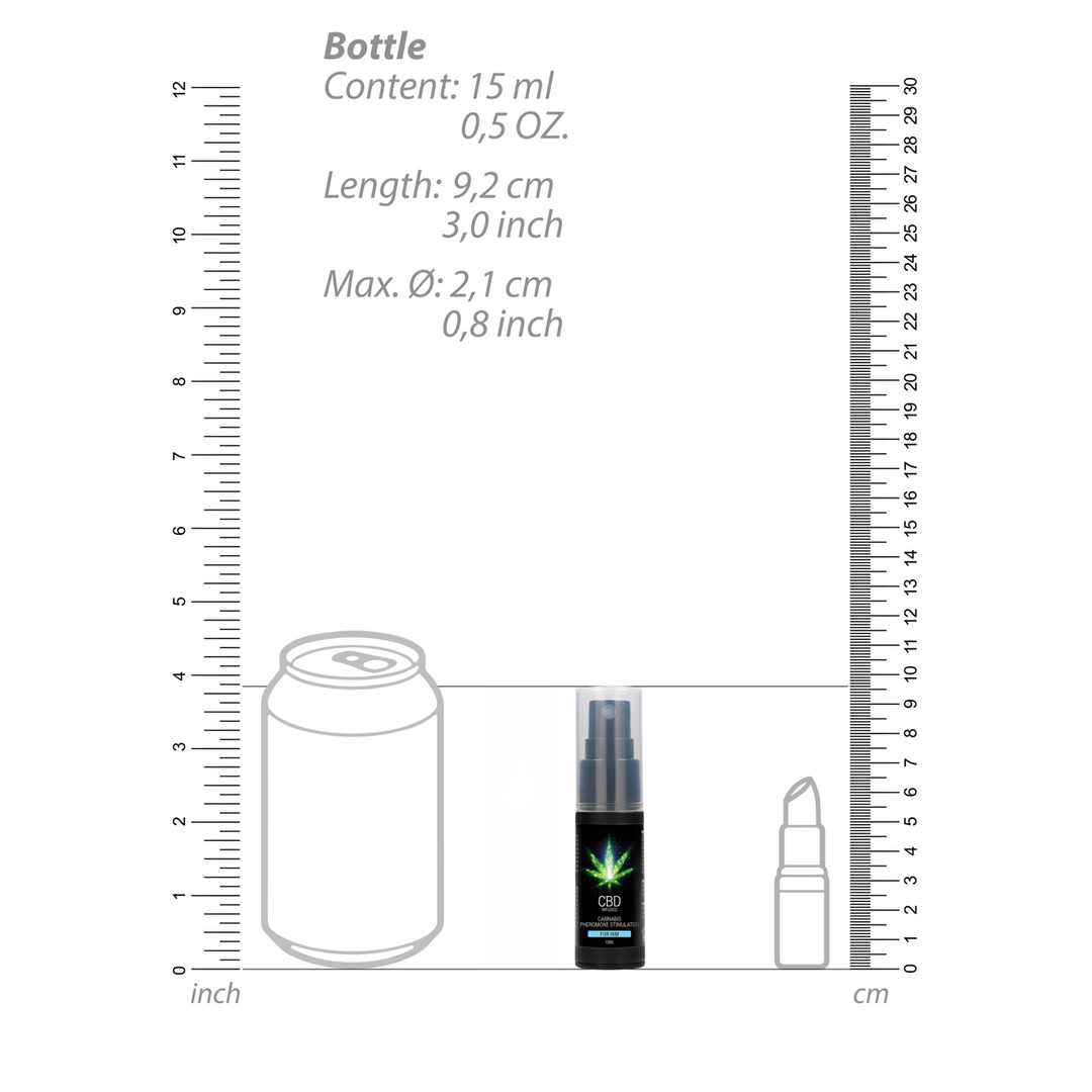 CBD Cannabis Pheromone Stimulator Voor Hem – 0,5 fl oz / 15 ml