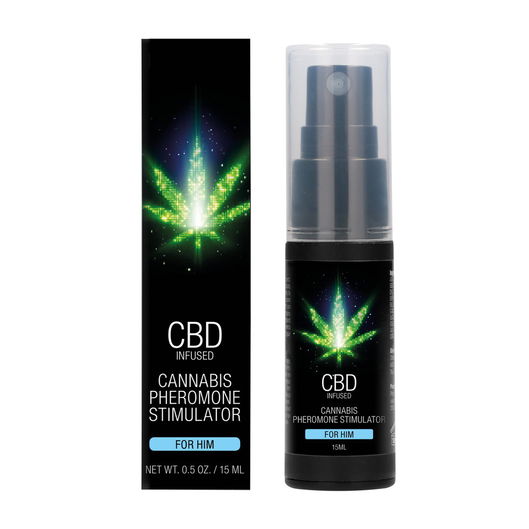 CBD Cannabis Pheromone Stimulator Voor Hem – 0,5 fl oz / 15 ml