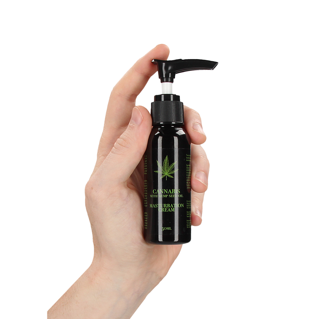Cannabis with Hemp Seed Oil Masturbation Cream – 2 fl oz / 50 ml