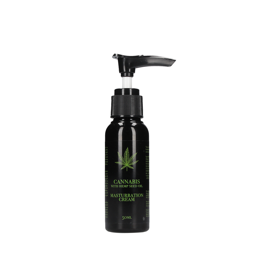 Cannabis with Hemp Seed Oil Masturbation Cream – 2 fl oz / 50 ml