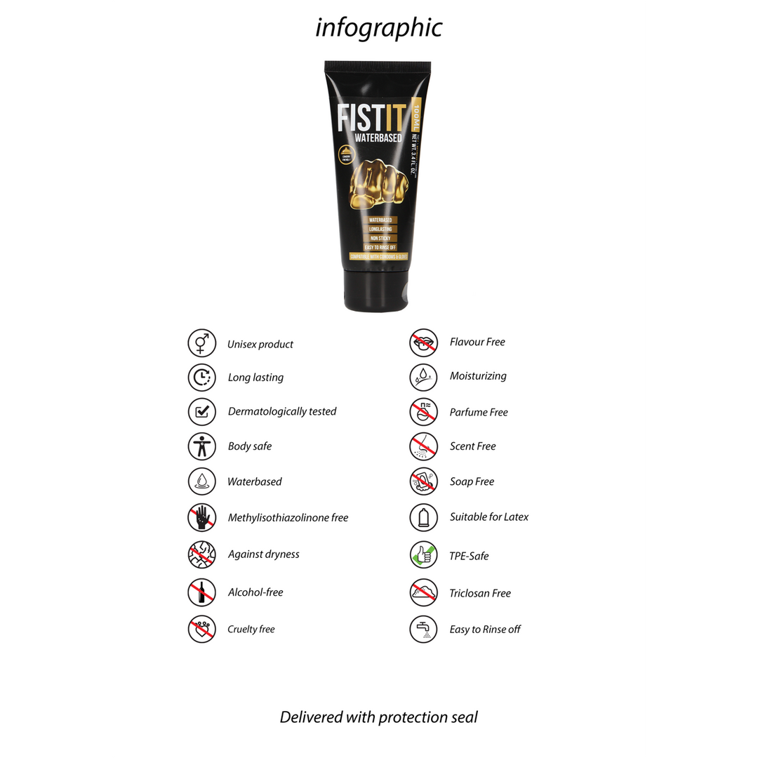 Waterbased Glijmiddel – 3.4 fl oz / 100 ml
