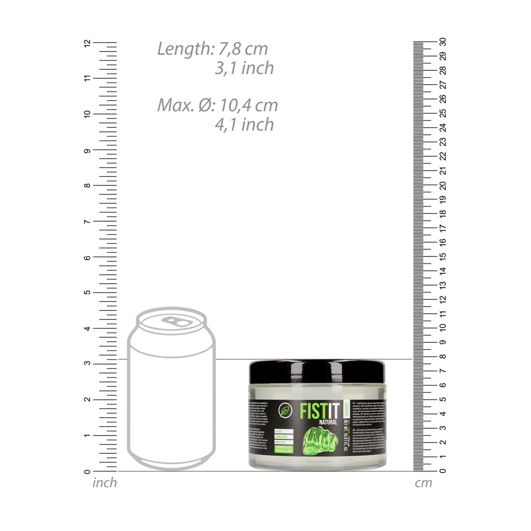Natuurlijke Watergebaseerde Glijmiddel – 17 fl oz / 500 ml