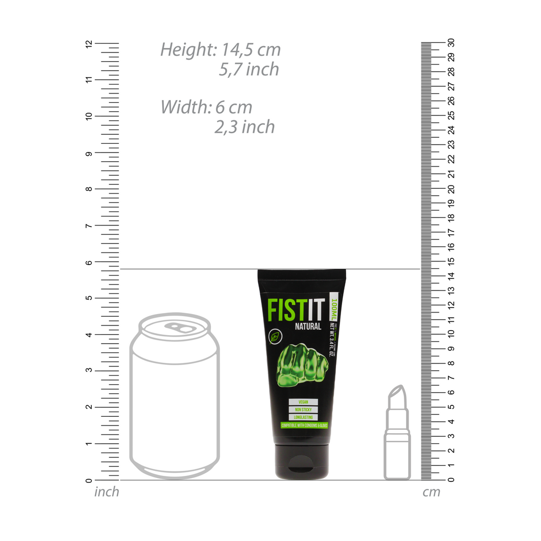 Natuurlijke Waterbasis Glijmiddel – 3.4 fl oz / 100 ml