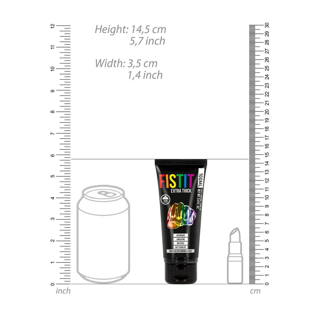 Extra Dikke Glijmiddel – Rainbow – 3.4 fl oz / 100 ml