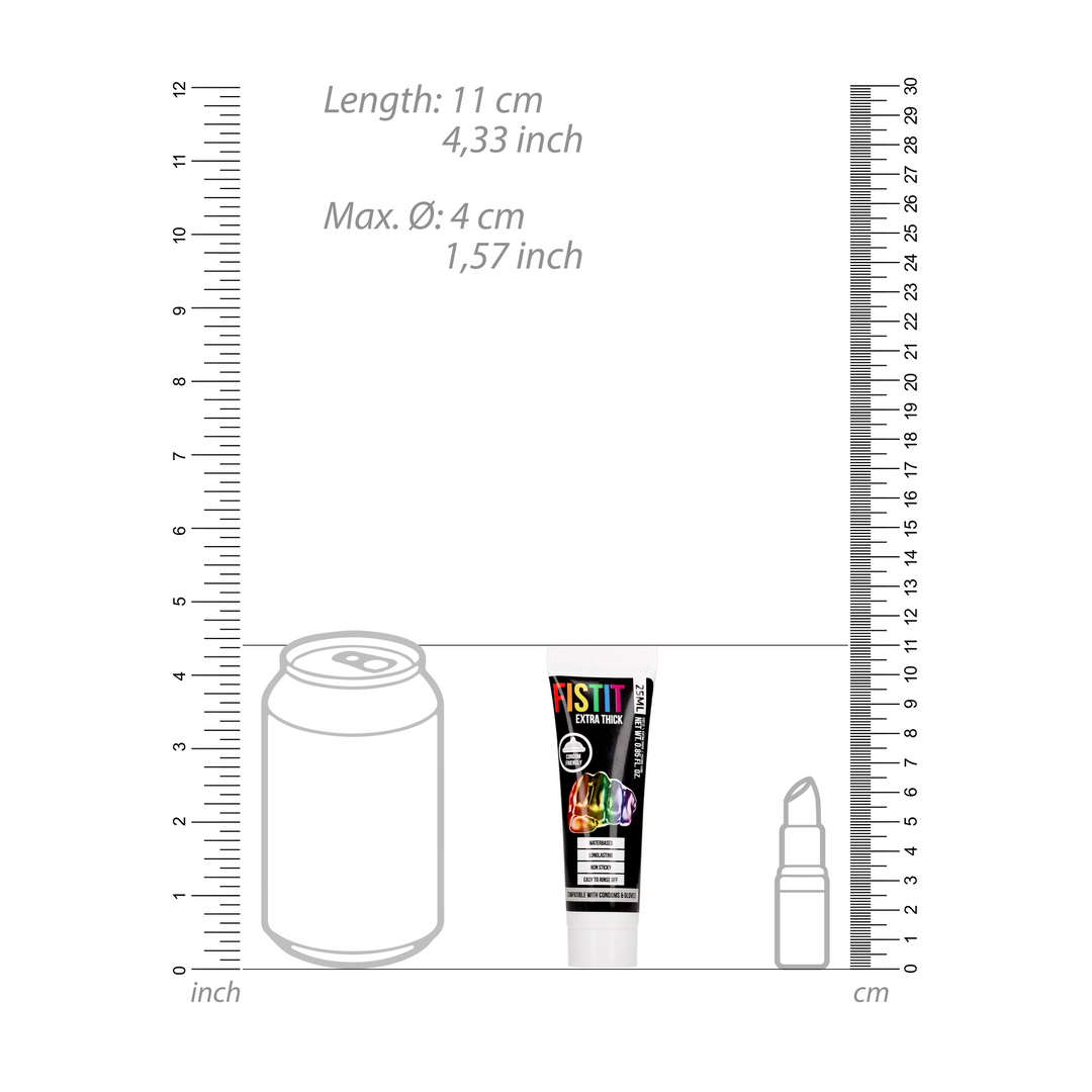 Extra Dikke Glijmiddel – Rainbow – 0,8 fl oz / 25 ml
