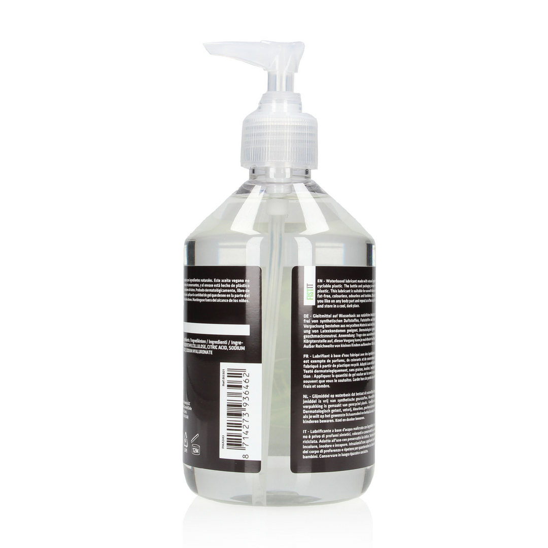 Natuurlijke waterbasis glijmiddel – 17 fl oz / 500 ml – Pomp