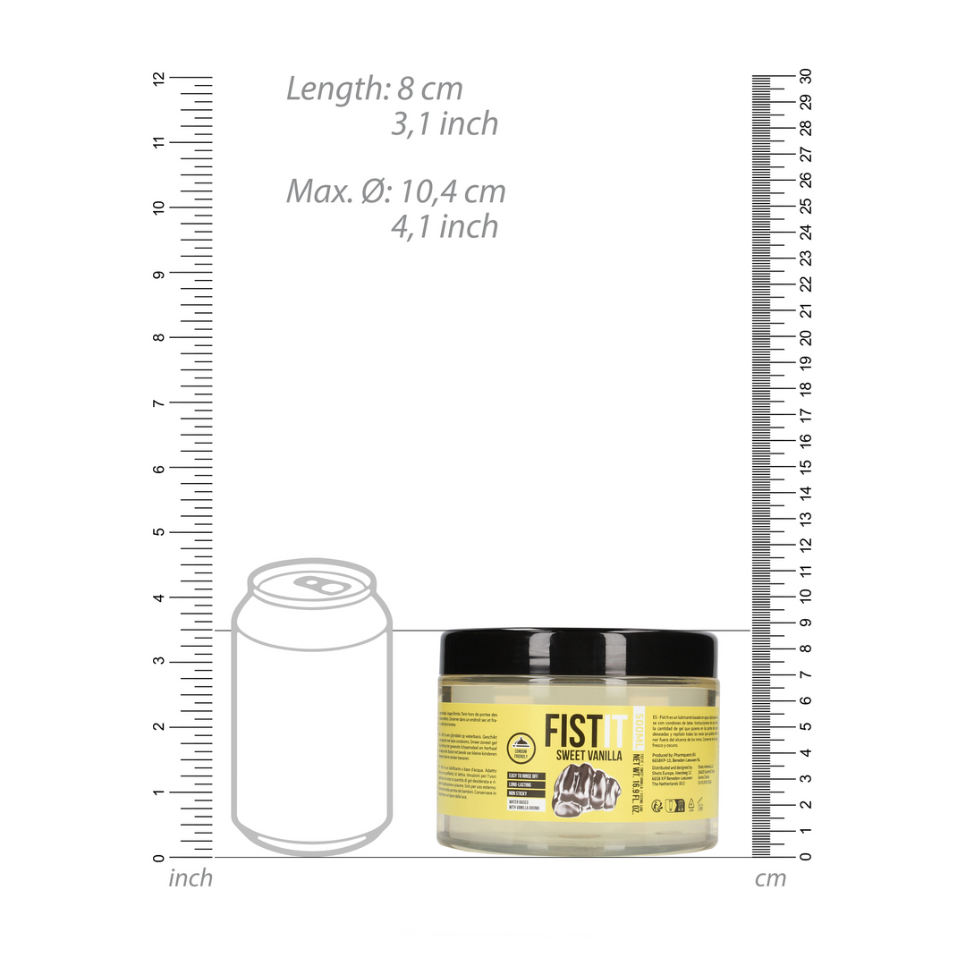 Extra Dikke Glijmiddel – Vanille – 17 fl oz / 500 ml