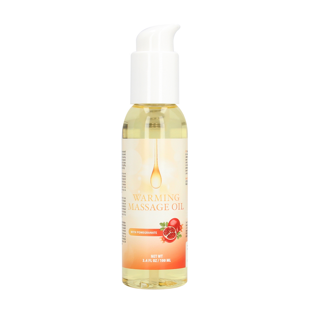 Verwarmende Massageolie met Granaatappel – 100 ml