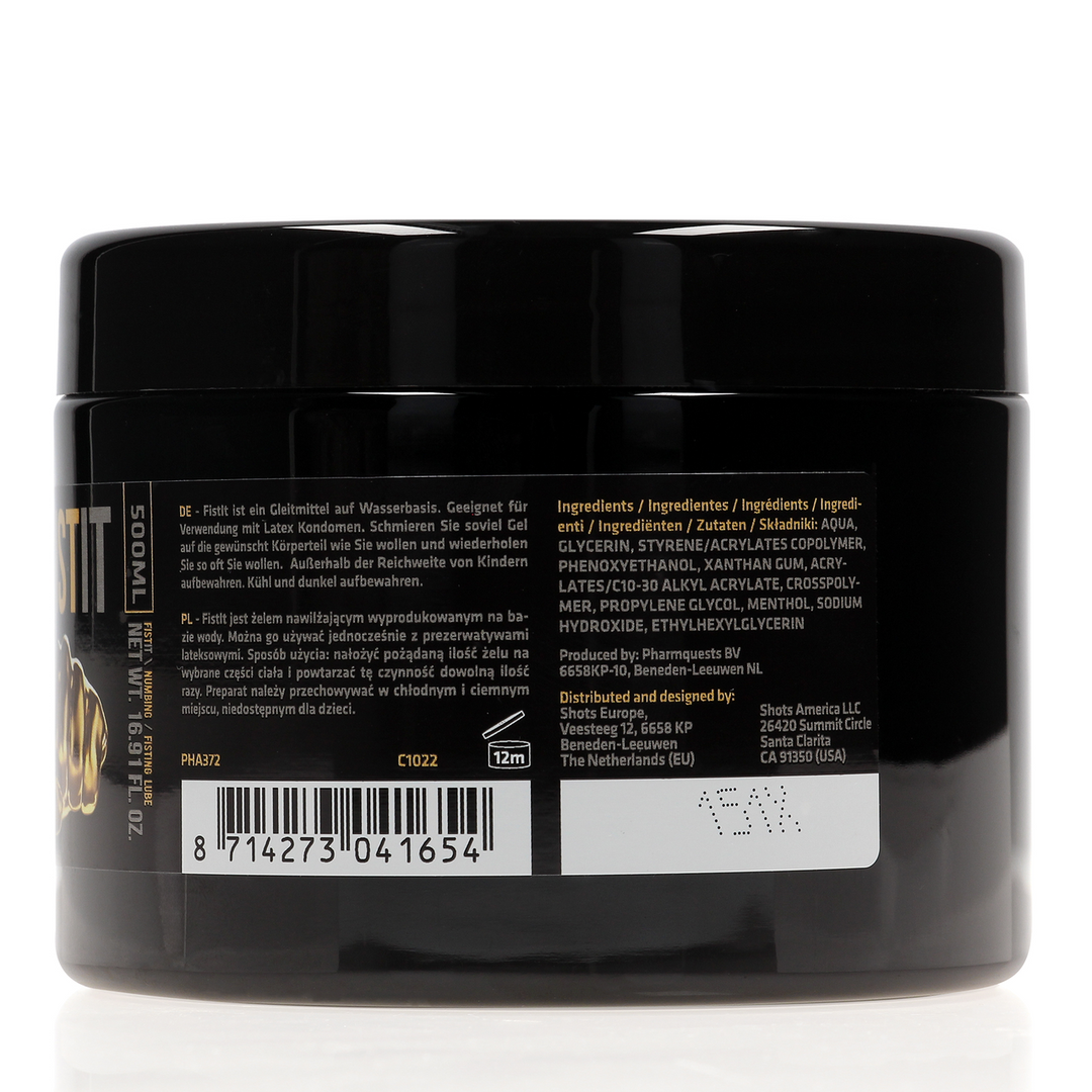 Verdoofd Glijmiddel – 17 fl oz / 500 ml