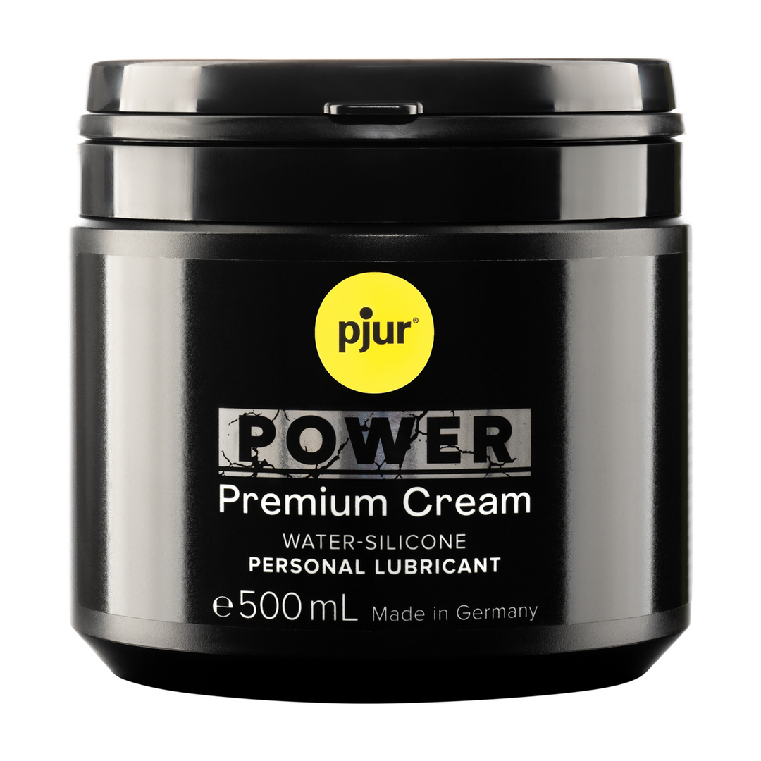 Power – Premium Cream Waterbased Lubricant – 17 fl oz / 500 ml
