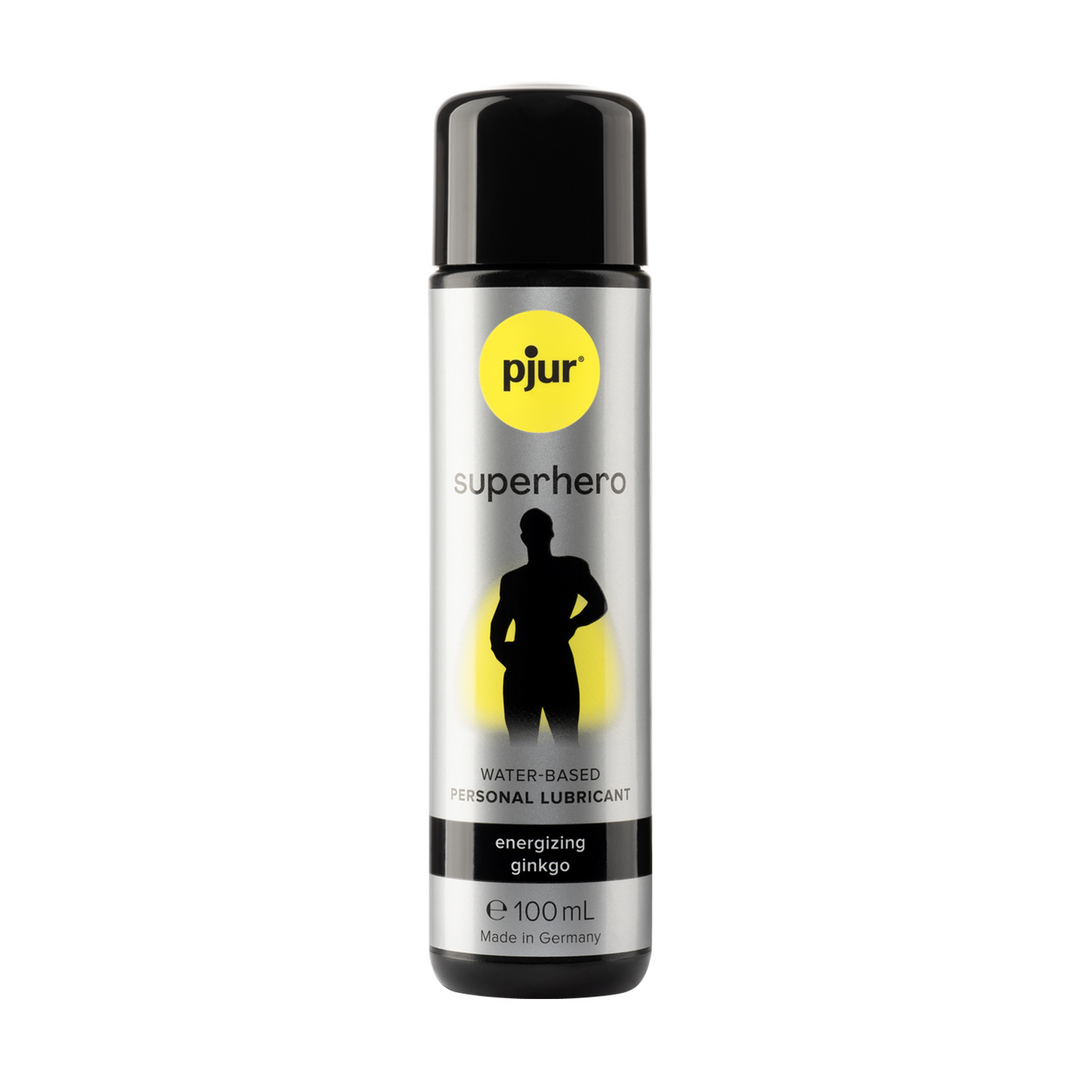 Superhero – Energizing Waterbased Lubricant for Men – 3.4 fl oz / 100 ml