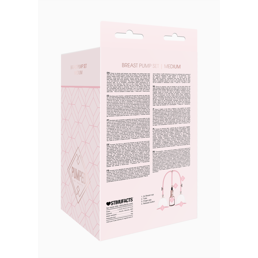 Borstkolf Set – Medium