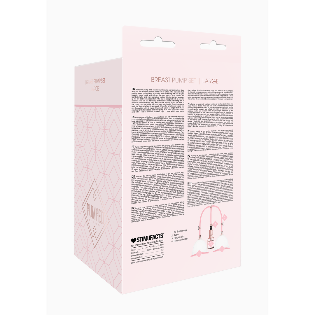 Borstvoeding Pomp Set – Groot
