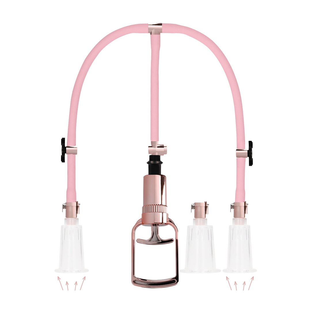 Clitorale  Tepelpomp Set Middel – Groot