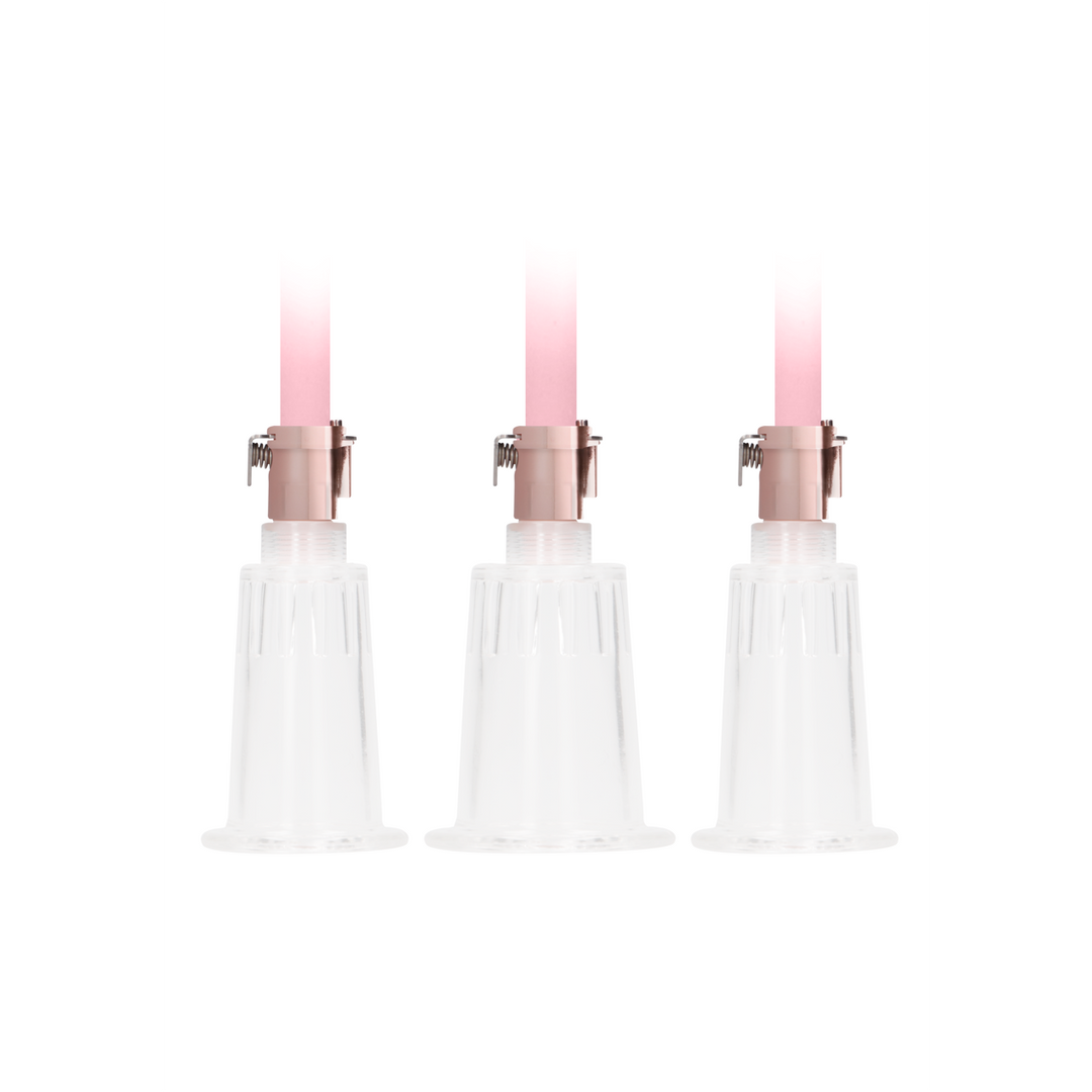 Clitorale  Tepelpomp Set Middel – Groot