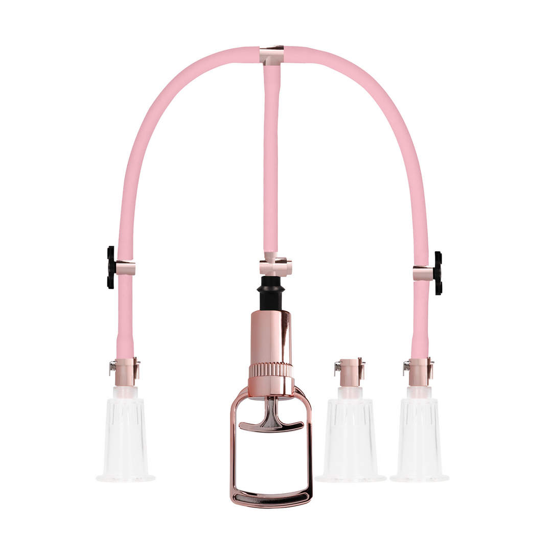 Clitorale  Tepelpomp Set Middel – Groot