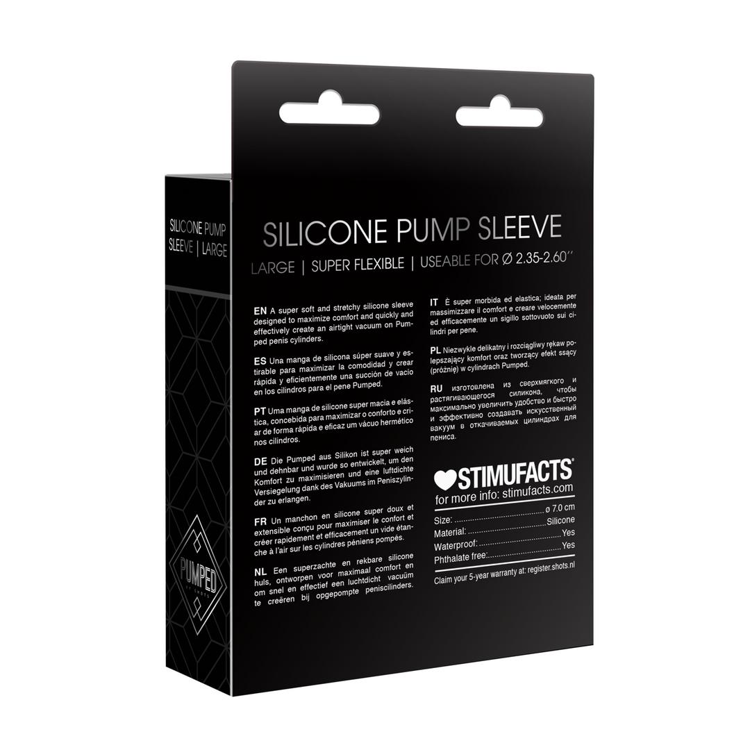 Silicone Pomp Mouw – Groot