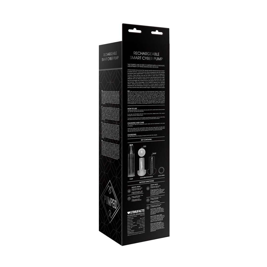 Oplaadbare Smart Cyber Pomp met Sleeve