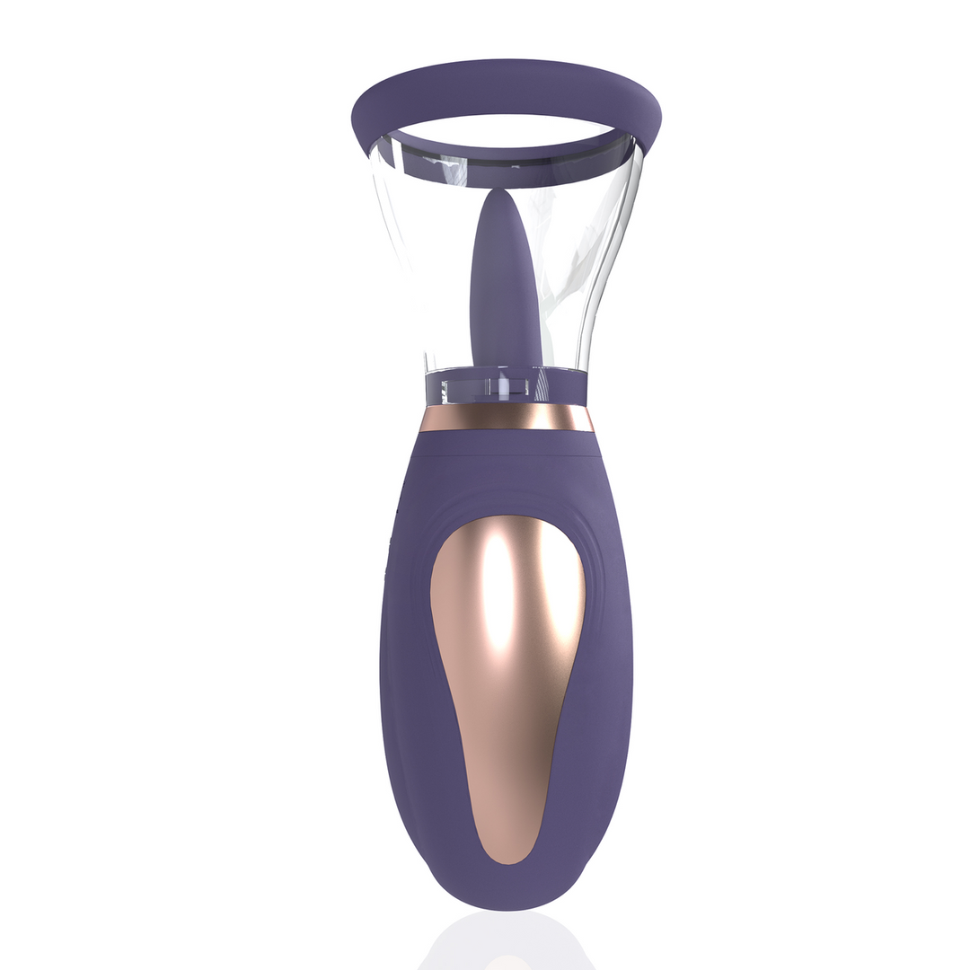 Enhance – Oplaadbare Vulva en Borst Pomp – Paars
