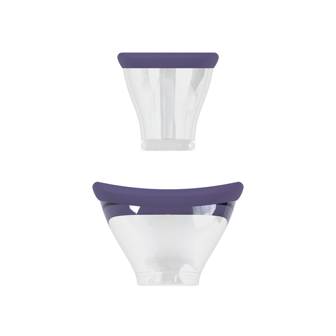 Exquisite – Oplaadbare Vulva en Borst Pomp – Paars