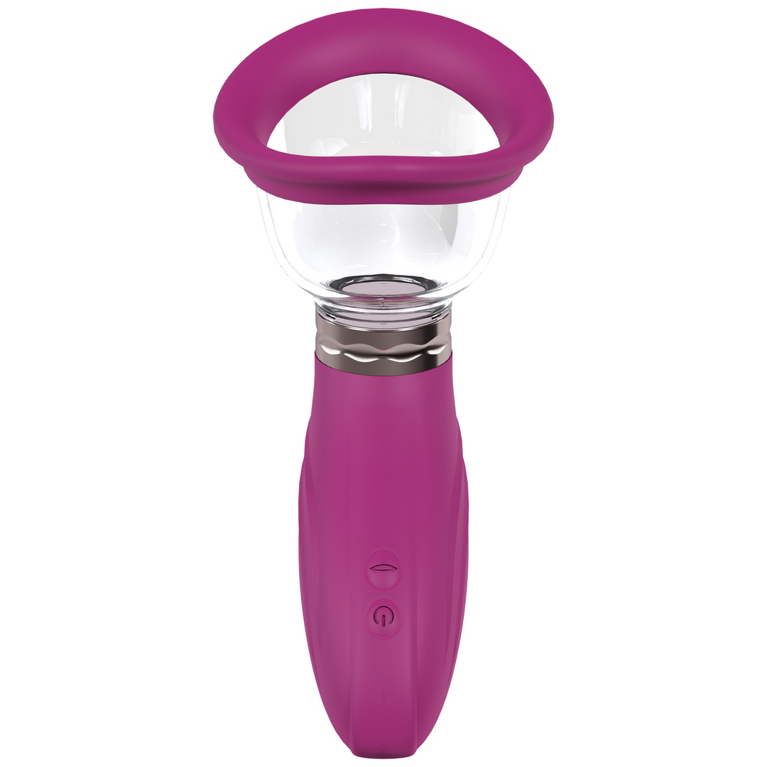 Heerlijke – Oplaadbare Vulva en Borst Pomp – Roze