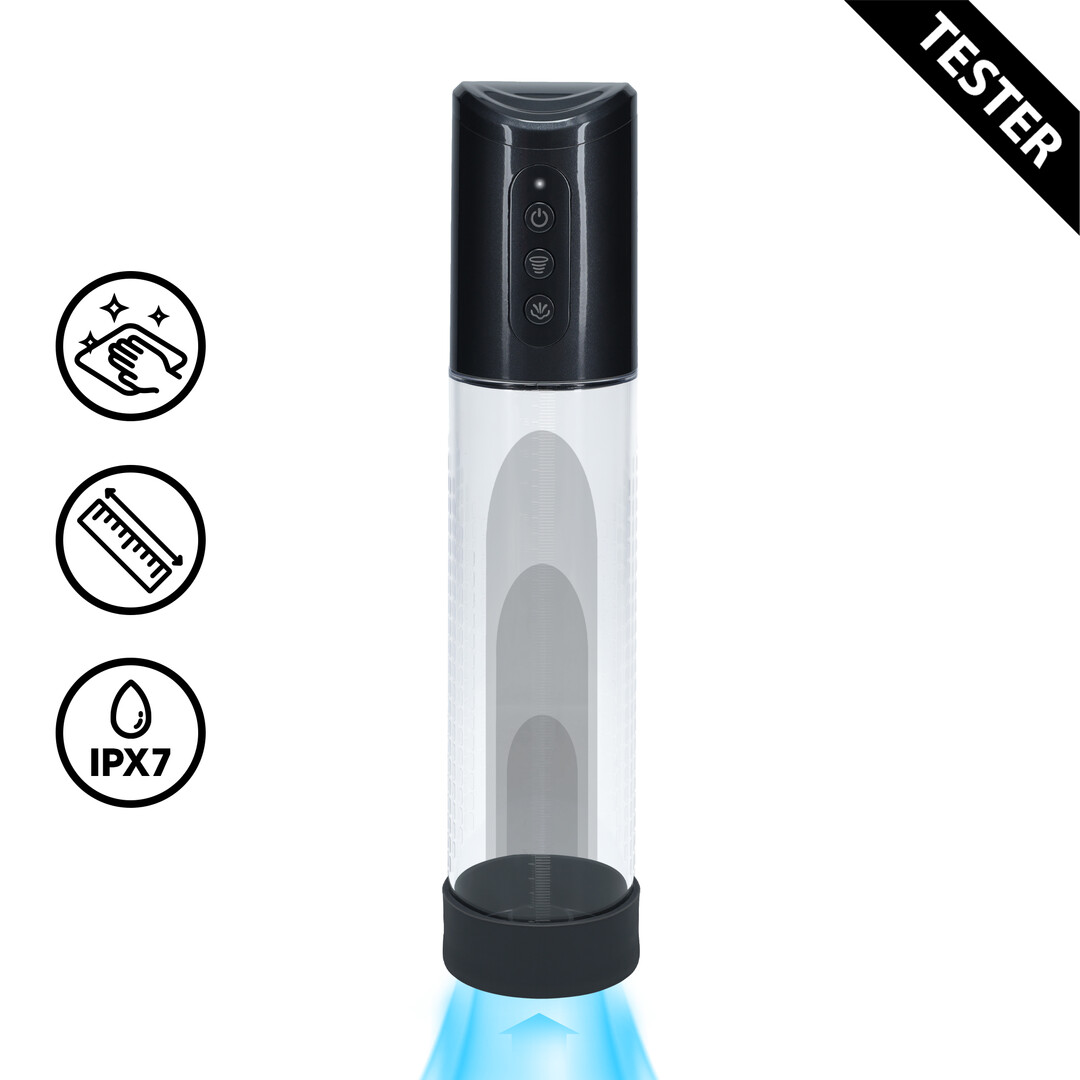 HyperPump – Oplaadbare Penis Pomp – Gun Metal – Tester