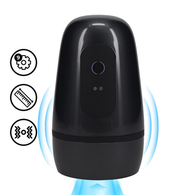 Pulsar - Negative Pressure Suction and Vibration Masturbator Pump - Gun Metal