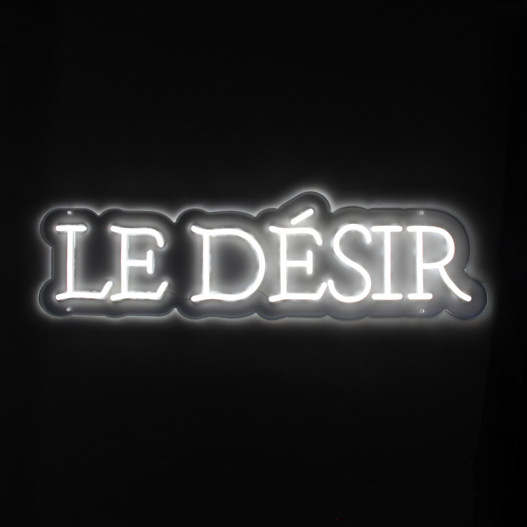 LED Neon Brand Sign – Le Désir